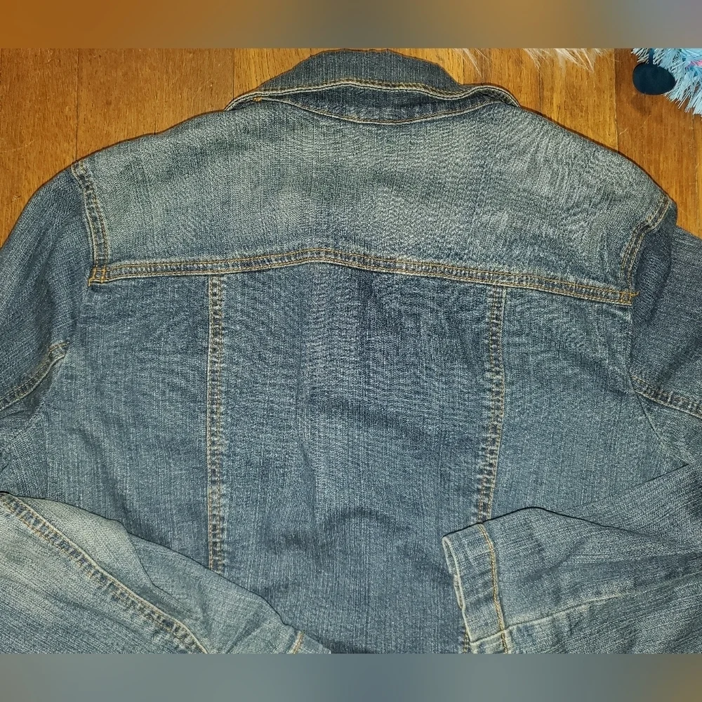 St. John's Bay Stretch Blue Jean Jacket